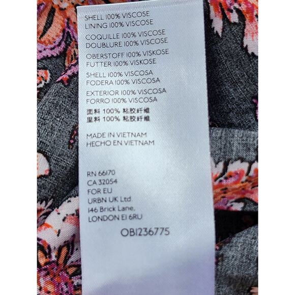 Free People Sweet Escape Maxi Dress XS Boho Prairie Floral Cottagecore Festival - Picture 11 of 16